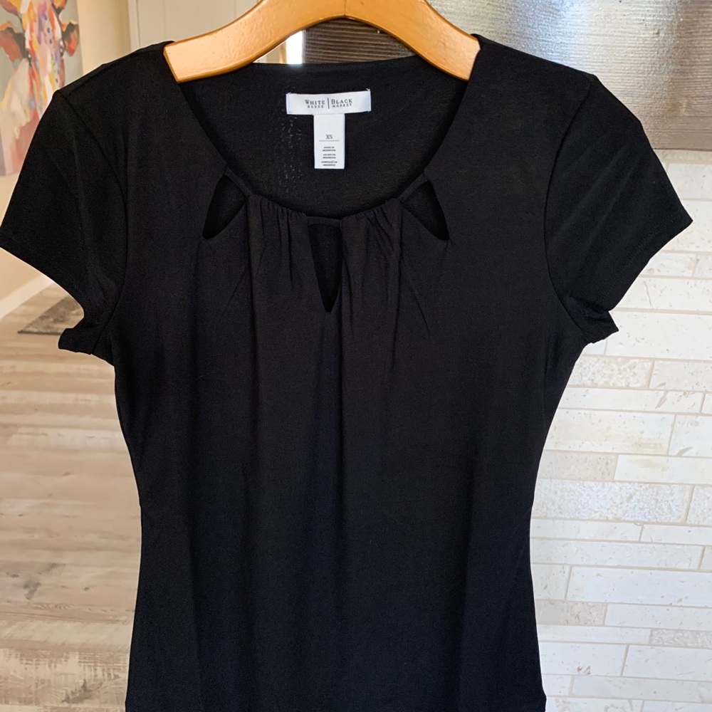 White House Black Market Fashion Top sz XS